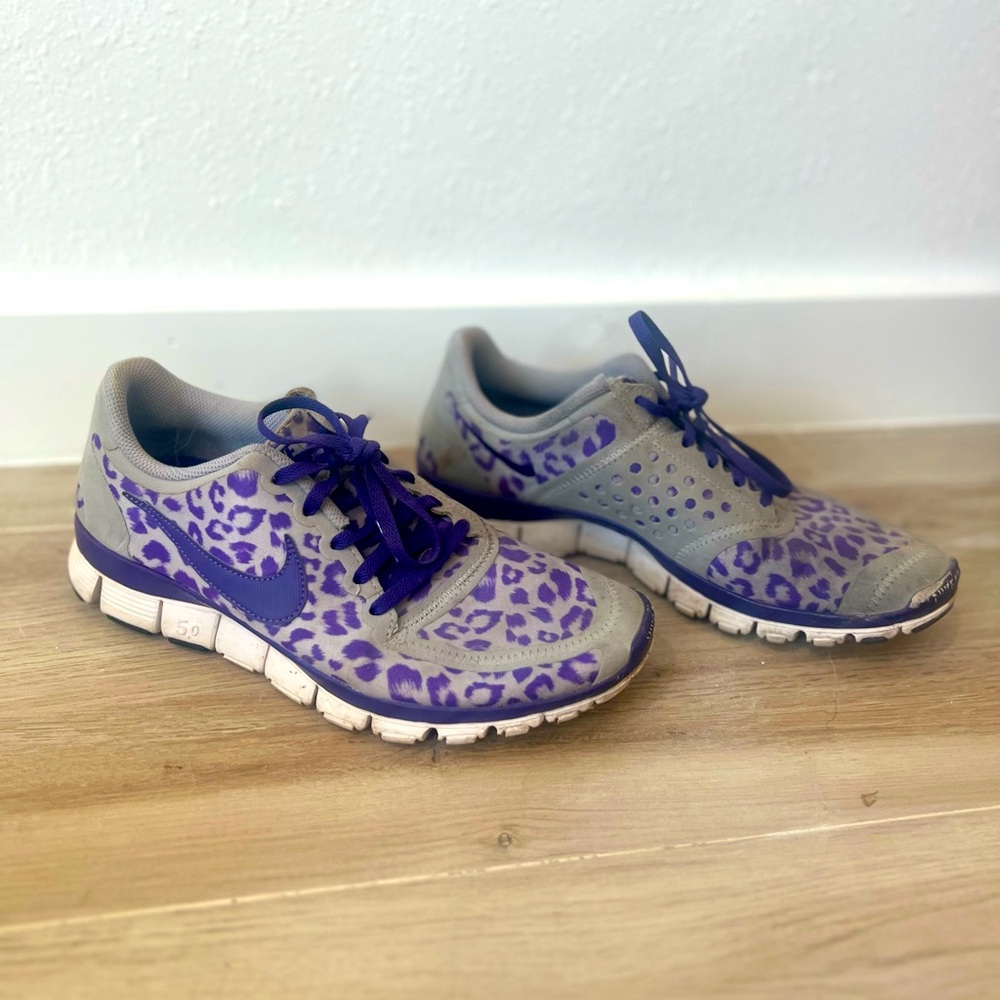 Cheetah Print Nike Free 5.0